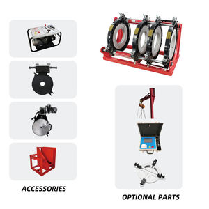 180 मिमी से 450 मिमी hdpe पाइप थर्मोफ्यूजन वेल्डिंग मशीन पी पाइप जोशिंग उपकरण बट संलयन वेल्डिंग मशीन - Product Image 5