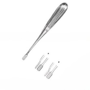 Râpe nasale Lewis 19 cm en acier inoxydable, râpe chirurgicale ORL pour le modelage des os nasaux, la rhinoplastie et les procédures de chirurgie plastique - Product Image 5
