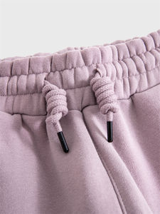 High-Grade Custom Logo Sweatpants Oversized Straight Leg Stacked Design Lightweight Fleece Streetwear Plus Size Heavy GSM - Product Image 3