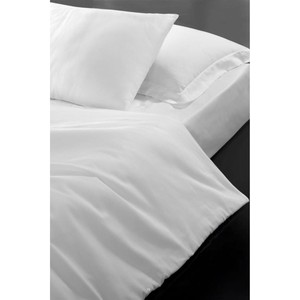 Parure de lit hôtelière Varol Fors Series 120 fils/cm² 280x280 draps plats et housses jetables pour usage hospitalier - Product Image 4