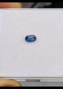 Saphir bleu naturel de qualité supérieure, coupe ovale certifiée IGI, 1,16 carats, couleur bleu riche, clarté excellente, qualité supérieure, pierre précieuse de collection - Product Image 4