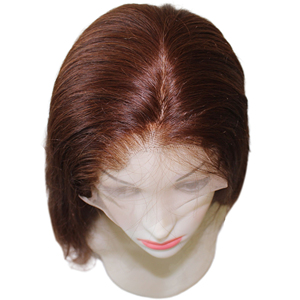 วิกผมตรงกระดูกมนุษย์แท้มีความละเอียดสูงลูกไม้เงางามเรียบลื่นสไตล์คงทน - Product Image 3