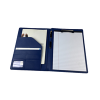 Carpeta personalizada para documentos A4, Portapapeles de negocios, multifuncional, Gestor de Negocios, cartera, contrato de trabajo, libro de firma, logotipo