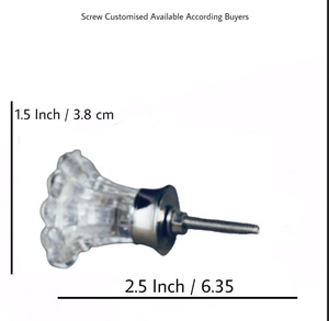 Fournisseur mondial de boutons de fleurs en céramique et cristal de haute qualité pour la cuisine, la chambre, la garde-robe et la commode - Product Image 3