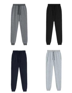 Conjuntos de pantalones de chándal con capucha transpirables de alta calidad para hombre, chándal estampado con cremallera Cargo Color sólido 100% algodón Otoño Invierno Venta-2 - Product Image 3