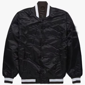 Veste Astro Classic Orange Authentique pour Homme Veste Varsity en Satin Cool de Haute Qualité avec Motif de Lettres - Product Image 1