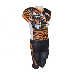 2026 High Quality Breathable American <b>Football</b> Uniform Short Sleeve Sublimation OEM Service Custom Design Custom Colors Logos - Product Image 2