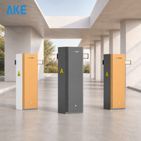 Barrière de clôture en alliage d'aluminium AKE, système de contrôle d'accès automatique des véhicules, moteur DC sans balais, système de gestion des parkings et des stations de péage
