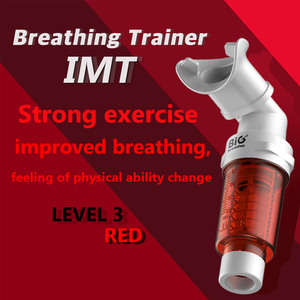 Entrenador de respiración IMT High Breathe, dispositivo de ejercicio con tanque de oxígeno, accesorio para natación y buceo, para clubes de ejercicio muscular. - Product Image 5