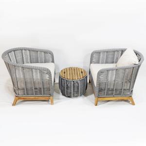 CH Factory-Juegos de mesa y silla de exterior de plástico para patio, jardín, balcón o terraza - Product Image 2