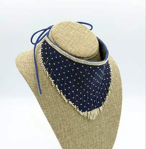 Bohemio hecho a mano mujeres cristal borla semilla cuenta collar diseños por HF Crafts - Product Image 1