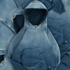 Winter Men s Acid <b>Wash</b> Hoodie Heavy Cotton Fleece Zip <b>Up</b> Street Style Oversize Drop Shoulder Fit Front Pockets Adjustable Hood - Product Image 1