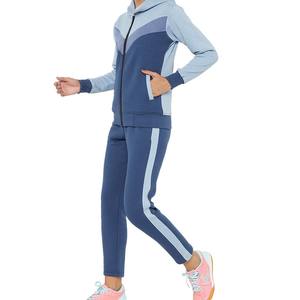 Ensemble de survêtement d'hiver deux pièces pour femme, coupe régulière, couleur unie, pantalon de jogging en molleton et sweat à capuche, style streetwear décontracté et sportif - Product Image 6