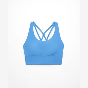 Soutien-gorge vert à la mode avec logo personnalisé OEM Vêtements de sport Soutien-gorge de sport pour femmes soutien-gorge uni de qualité supérieure au prix de gros - Product Image 5