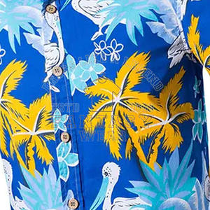 FANTASY WEAR OEM 2026 Chemise à fleurs pour homme de haute qualité et personnalisée, imprimé floral, boutonnée, certifiée CE ISO - Product Image 5