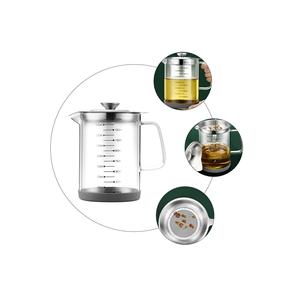 Ciotola dell'olio con il filtro, testa del separatore dell'olio 1500 ml con il filtro, grande dimensione del serbatoio dell'olio