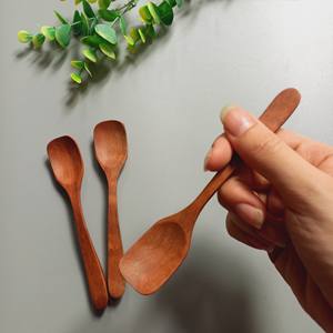 Cuchara de madera personalizada, utensilios de cocina, cubiertos, café, té, sopa, hechos en Vietnam - Product Image 5