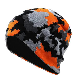 2024 <b>Winter</b> High Quality Multi Coloured 100% Acrylic Camo Custom Beanie <b>Hat</b> for <b>Men</b> & Women Best Quality Skull Beanie <b>Hats</b> - Product Image 1