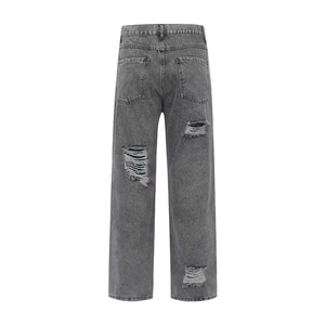 Vintage Applique Embroidery Trousers Custom <b>Jeans</b> Tapered Designer <b>Jeans</b> for men - Product Image 4