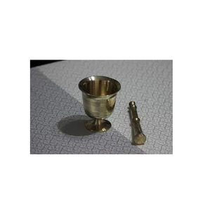 Mortero y Maja de granito con uso hecho a mano, producto en oferta, muestra gratis - Product Image 3