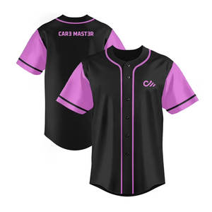 Béisbol sublimado equipo nombre Número y logotipo mejor calidad personalizado béisbol Jersey uniforme de béisbol - Product Image 4