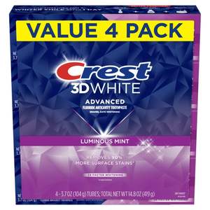 Dentifrice blanchissant pour les dents Crest 3D White Advanced Luminous Mint, dentifrice Crest - Product Image 4