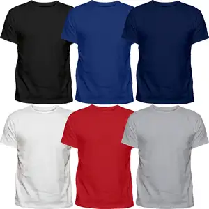 Rood Zwart Wit Blauw Navy Multi Kleuren Korte Mouw Custom Made T Shirts
