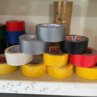 Ruban adhésif thermofusible durable et polyvalent en tissu, à une face, activé par l'eau, antistatique, imperméable, à forte adhérence, pour l'artisanat et le masquage