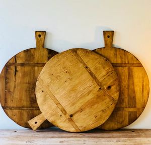 Tabla circular grande de madera de lujo para servir comida, desayuno, bar, decoración de cocina, regalos de boda, restaurante - Product Image 3