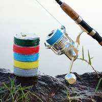 Ligne de pêche tressée 4 brins 6LB-100LB 100M, ligne PE tressée 4 brins, ligne de pêche multifilament PE