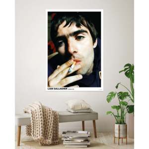 Liam Gallagher Modern Style <b>Poster</b> Munich 1997 Made of Paper for Wall Usage - Product Image 2
