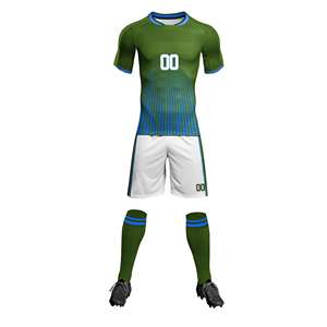 Maillot de football en polyester à séchage rapide personnalisé Slim Fit 100% uniformes de football OEM en polyester avec style d'ensembles de conception par sublimation - Product Image 5