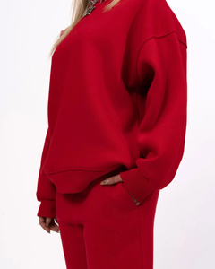 Conjunto Deportivo de 2 Piezas de Lujo a la Moda para Mujer, Estilo Terry Personalizado, Ropa Deportiva Premium para Gimnasio y Jogging - Product Image 2