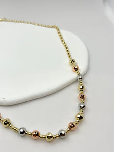 สร้อยคอจี้แฟชั่นฤดูร้อนสไตล์มินิมอลลิสต์สำหรับผู้หญิงสร้อยคอลูกปัดทองแดงผลิตในโปแลนด์ - Product Image 2