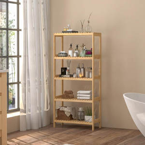 ชั้นวางของหวายไม้ไผ่สำหรับจัดระเบียบในบ้าน - Product Image 3