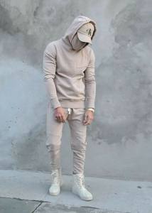 ชุดใส่เล่นกีฬาแนวสตรีทพิมพ์ลายกางเกงวิ่งใส่ได้ทุกเพศดีไซน์ออกแบบโลโก้ได้ตามต้องการ - Product Image 4