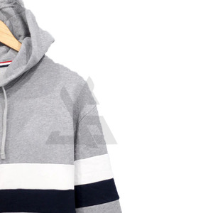 Sudadera con capucha elástica para hombre, con cremallera, duradera, de calidad, precio bajo, hombros caídos, estilo casual, holgada - Product Image 5