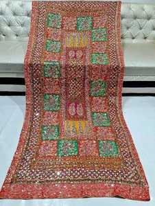Antique Indian Banjara Mirror Work Kutch <b>Shawls</b> Hand Embroidered <b>Shawls</b> Scarves for <b>Women</b> Ethnic <b>Shawls</b> Available at Wholesale - Product Image 5