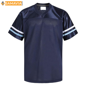 SAMAVIA OEM Mesh Jersey Football Shirt for Youth and Adults Custom Fit Team Sportswear american football jersey - Product Image 1