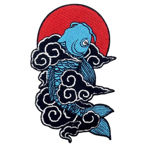 Parches de tela para planchar OEM, parches tejidos bordados personalizados de bajo precio, parches personalizados para planchar - Product Image 3