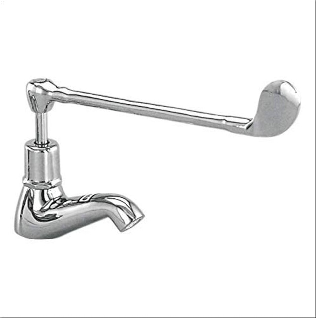 Modern Design Dr. Handle Bibcock for Bathroom and Kitchen Pillar Cock for Basin Use