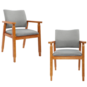 Silla de Oficina Ejecutiva Moderna con Estructura de Madera, Altura Ajustable Manualmente, Movimiento Oscilante, para Uso en Interiores y Exteriores - Product Image 5