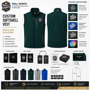 Chaleco de lona softshell de invierno para hombre, a la moda, impermeable, cortavientos y transpirable, para golf, senderismo y running. - Product Image 5