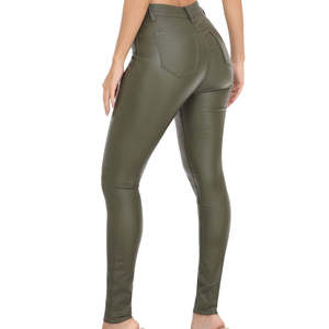 Overol de Cuero de Cintura Media, Moda 2025, Diseño Moderno, Casual para Mujer, Impermeable, Satinado, Colores Personalizados, Alta Calidad - Product Image 2