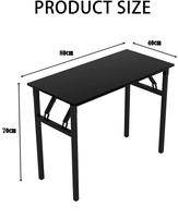 Bureau portable pliable en métal – Conception ergonomique pour le travail à domicile, le bureau, l'étude, l'écriture et le jeu