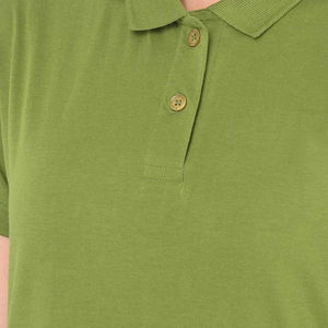 Camisetas polo para mujer, material elástico flexible que ofrece movilidad natural, diseño que absorbe la humedad, manteniendo las camisetas polo para mujer cómodas. - Product Image 6