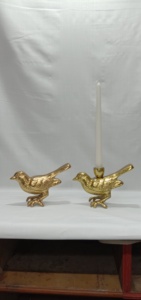 แท่นวางเทียนอลูมิเนียมโบราณลายดอกไม้อุปกรณ์เสริมแสงสว่างบนโต๊ะสำหรับบ้านและโรงแรมยอดนิยมวัสดุโลหะทนทาน - Product Image 2