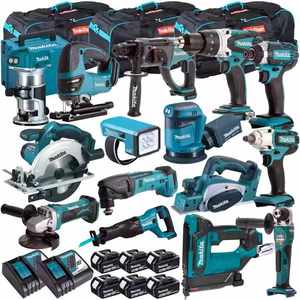 Khuyến mãi đặc biệt Bộ dụng cụ điện <span class=keywords><strong>Makita</strong></span> chính hãng MAKKIT30 4-18V-5AH pin Lithium 30 món / Máy khoan không dây / Máy khoan điện - Product Image 2