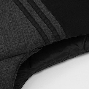 High Quality Men's Casual <b>Black</b> Puffer <b>Vest</b> Breathable Winter Warm Puffy Sleeveless Zipper Comfortable Woolen Washed for Adults - Product Image 2