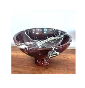 Cuenco de resina de lujo con logotipo personalizado, cuencos de servicio respetuosos con el medio ambiente para fiestas, utensilios de cocina de alta demanda, precio al por mayor - Product Image 1